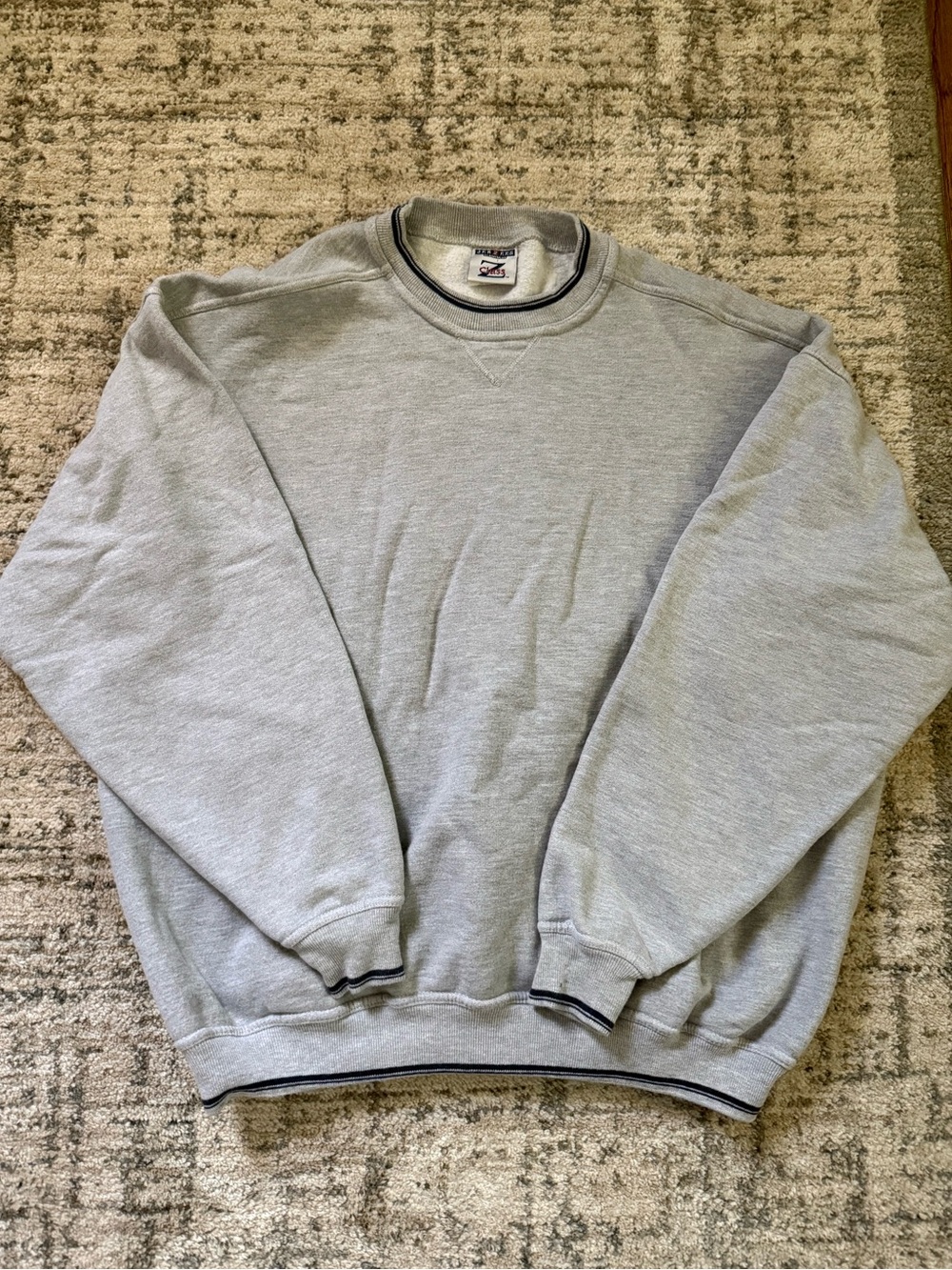 Jerzees Vintage 90s Grey Sweatshirt